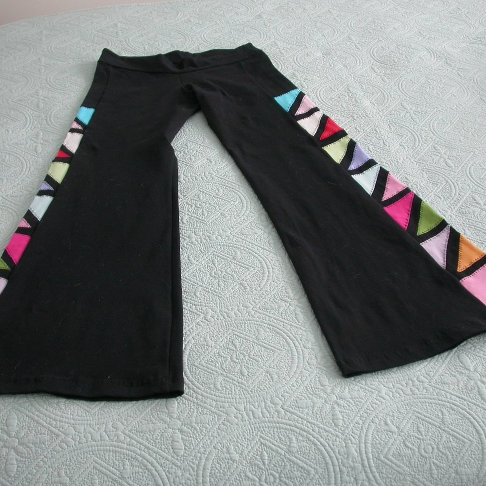 Low Rise Bell Bottom Gym Pants